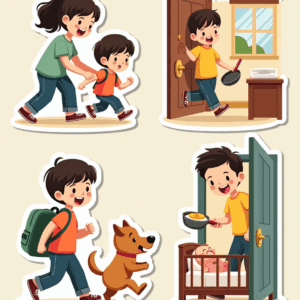 Family Life & Relationships - Sticker Sheet v23
